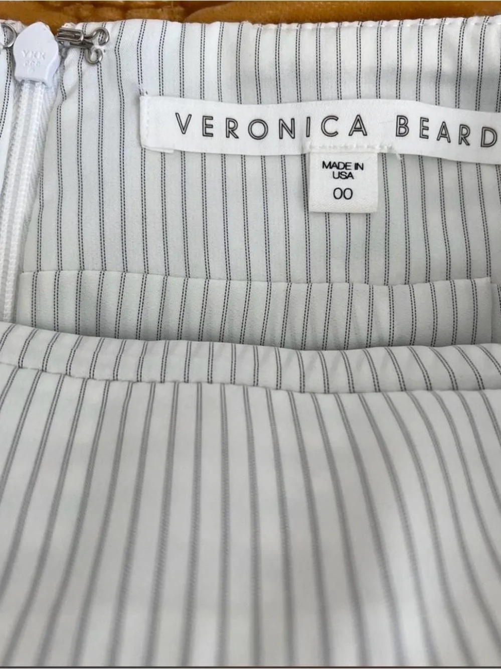 Veronica Beard Arezzo Turquoise Houndstooth Mini Skirt